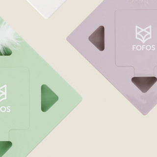 FOFOS 两只福狸 智能魔盒 猫玩具 香芋紫 17.7*17.7*6.5cm