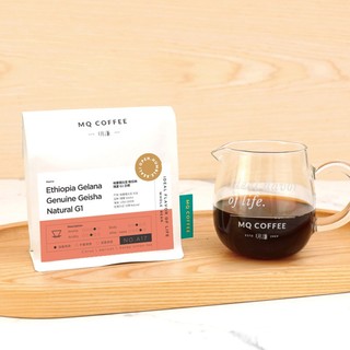 MQ COFFEE 明谦 埃塞俄比亚格拉纳瑰夏G1日晒 浅度烘焙 咖啡豆 200g