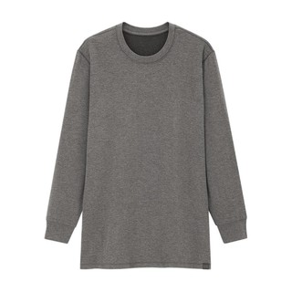 UNIQLO 优衣库 HEATTECH 男士秋衣 429017 深灰 S