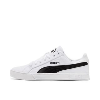 PUMA 彪马 Smash Vulc Canvas 中性运动板鞋 374754-01 黑白 41