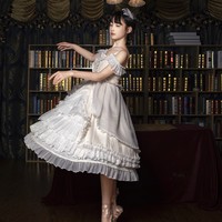 with puji 噗叽 Lolita洛丽塔 野天鹅jsk 连衣裙