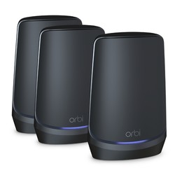 NETGEAR 美國網件 Orbi RBKE963B AXE11000 WIFI6E 分布式無線路由器 黑色