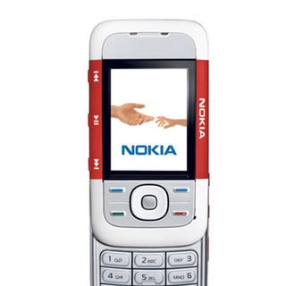 NOKIA 诺基亚 5300 移动联通版 2G手机 红白色