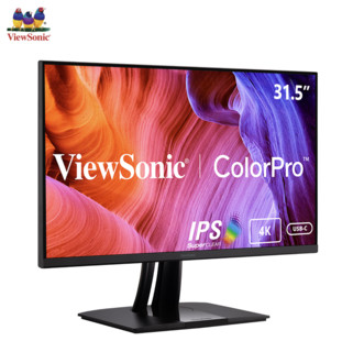 ViewSonic 优派 VP3256-4K 31.5英寸IPS显示器
