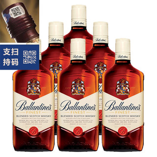 百龄坛 「超市直发」一瓶一码 百龄坛特醇（Ballantine’s）威士忌 原装进口洋酒 百龄坛特醇500ml*6瓶整箱装