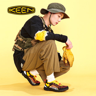 21新品KEEN xTIMAI系列联名款夏季时尚凉鞋男士户外防滑溯溪鞋