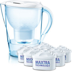 BRITA 碧然德 Marella 金典系列  过滤净水器 一壶六芯 3.5L  白色