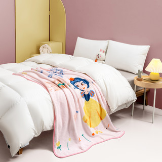 迪士尼儿童小毛毯宝宝幼儿空调毯子办公室午睡云毯（漫威超级英雄、100x140cm）