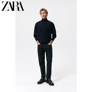 ZARA冬季男装 基本款高领针织衫毛衣 00693302401