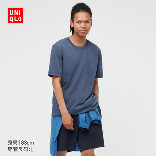 优衣库 男装 DRY-EX吸湿排汗圆领T恤(短袖) 442131 UNIQLO