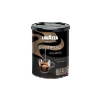 LAVAZZA 拉瓦萨 espresso 中度烘焙 意式浓缩咖啡粉 250g 罐装