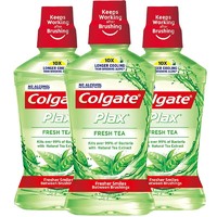 Colgate 高露洁 贝齿漱口水 清新茶健 500ml*3