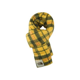 THE NORTH FACE 北面 BROWN LABE系列 INSULATED SCARF 中性户外围巾 NF0A4VT6-T3R 黄绿色 M