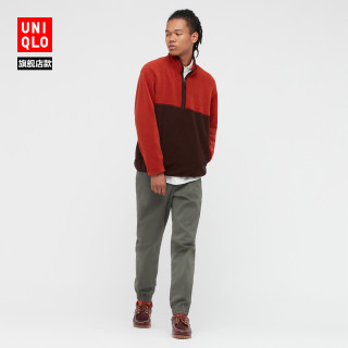 商品优衣库男装束脚运动裤潮流裤抽绳内档长76cm444563uniqlo