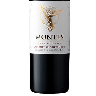 MONTES 蒙特斯 天使秘密空加瓜谷干型红葡萄酒 750ml