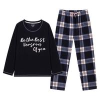 JOCKEY 女士摇粒绒家居服套装 JM1470014 深藏青 L