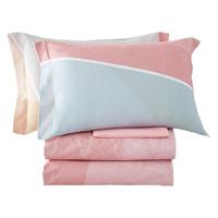 MENDALE 梦洁家纺 几何空间 磨毛印花四件套