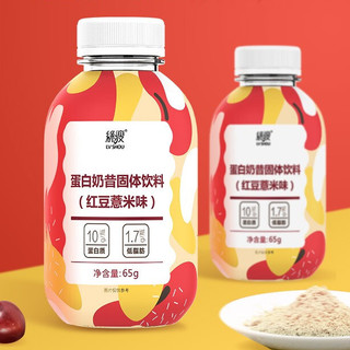 LV SHOU 绿瘦 蛋白奶昔固体饮料 红豆薏米味 65g*6瓶