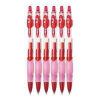 M&G 晨光 GP-1163 按动中性笔 红色 0.5mm 6支装