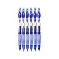 M&G 晨光 GP-1163 按动中性笔 蓝色 0.5mm 6支装+中性笔替芯 蓝色 20支装