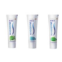 SENSODYNE 舒适达 基础护理系列牙膏套装 (多效臻护100g+沁爽劲白100g+清新薄荷120g)