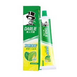 DARLIE 黑人 牙膏双重薄荷225g清新去口气防蛀去牙渍去烟渍官方正品