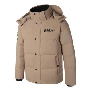 peak 匹克 男子运动羽绒服 f504157 褐卡其 xs
