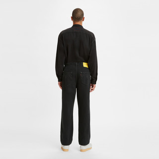 Levi'sRed™先锋系列新款男士黑色中腰直筒时尚牛仔裤A1120-0001
