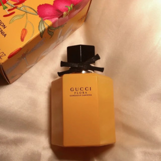 GUCCI 古驰 Flora花之舞系列 绚丽栀子女士淡香水 EDT 2018年黄瓶限量版 50ml