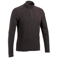 DECATHLON 迪卡侬 MH100 Fleece 男子抓绒衣 966425 黑色 S