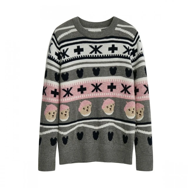 TEENIE WEENIE 女士圆领针织衫 TTKW204T21A-00