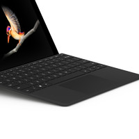 Microsoft 微软 Surface Go 特制专业键盘盖 平板电脑无线键盘盖(黑色)