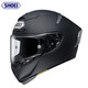 SHOEI 摩托车头盔 全盔 X14 赛道防摔 防雾 MATT BLACK L