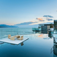 大理瓦蓝·惜汐湾海景客栈 花园小清新阳台海景雪月大床房