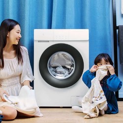 MIJIA 米家 变频滚筒洗衣机1F 10kg 白色