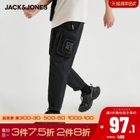 JackJones杰克琼斯男士个性帅气工装街头时尚潮流工装运动休闲裤