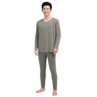 YOUR SUN 宜而爽 男士秋衣秋裤套装 14201113267 岩石灰 L