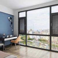 邦德斯系统门窗断桥铝落地隔音窗户窗纱一体深圳封阳台玻璃铝合金