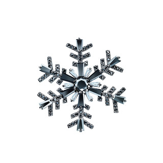 hefang jewelry 何方珠宝 snowflake晓雪雪花系列 tj300524-1 雪花925