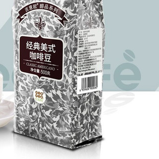 GeO GeO CAFÉ 吉意欧 醇品 中深烘焙 经典美式咖啡豆 500g