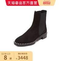 Stuart Weitzman/SW 秋季多色牛皮经典珍珠女士踝靴短靴女鞋靴子新年礼物