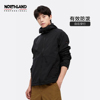 诺诗兰软壳衣男秋冬新款户外运动加厚保暖弹力防风休闲夹克外套