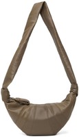 LEMAIRE Taupe Small Croissant Bag