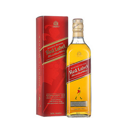 JOHNNIE WALKER 尊尼获加 红牌 调配型 苏格兰威士忌  1L*2大瓶礼盒装
