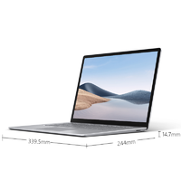 Microsoft 微软 Surface Laptop 4 笔记本电脑 轻薄本 锐龙R7 8G 256G固态硬盘 亮铂金 15英寸触屏 金属键盘 Win10系统