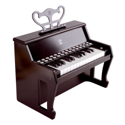 hape 钢琴儿童玩具25键木质多功能灯光教学钢琴