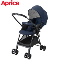 Aprica 阿普丽佳 日版阿普丽佳Aprica婴儿推车1个月-3岁 KaroonAirMesh 蓝色