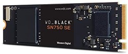 Western Digital 西部数据 西部数字 内置 SSD 500GB WD Black SN750SE 游戏 PCIe Gen4 M.2-2280