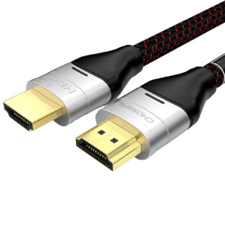 CHOSEAL 秋叶原 HYWL001T1D5 HDMI2.0 视频线缆 1.5m 红色
