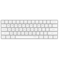 ikbc poker 61键 有线机械键盘 白色 Cherry红轴 无光